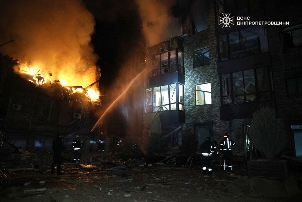 Russia's massive attack on Ukraine on April 16
