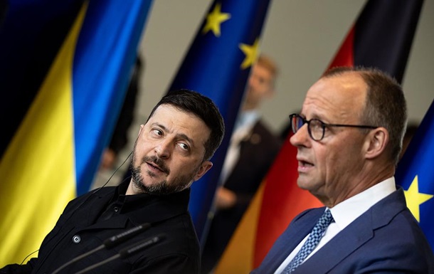 Президент України Володимир Зеленський під час зустрічі з європейськими лідерами