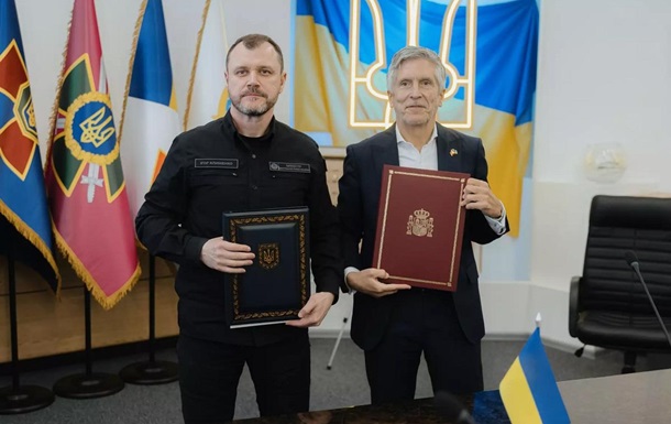 Підписання угоди про реадмісію між міністрами внутрішніх справ України та Іспанії у Києві