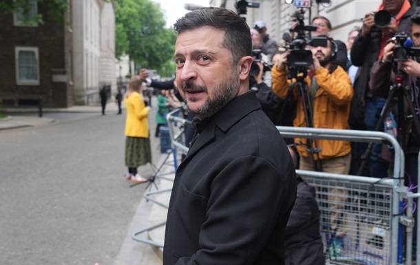 Володимир Зеленський під час інтерв'ю Sky News