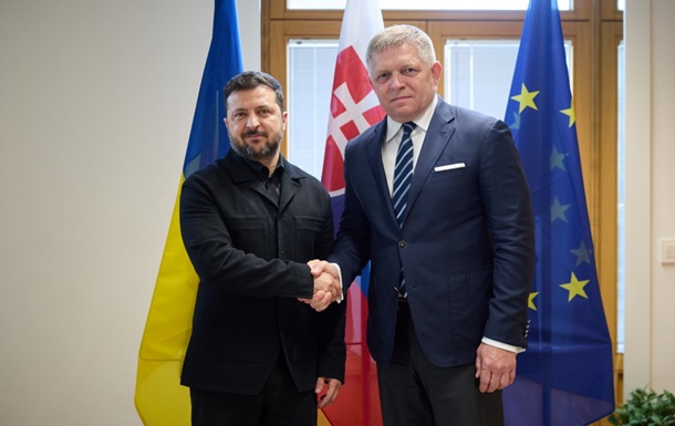 Зустріч Володимира Зеленського та Роберта Фіцо