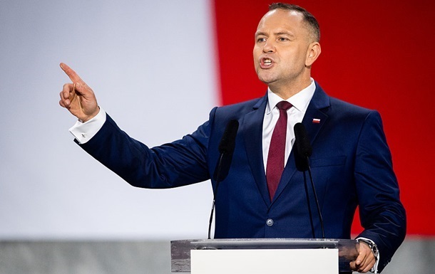 Кароль Навроцький та Володимир Зеленський на офіційній зустрічі