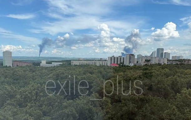 Пожежа на нафтопереробному заводі в Уфі після атаки дронів