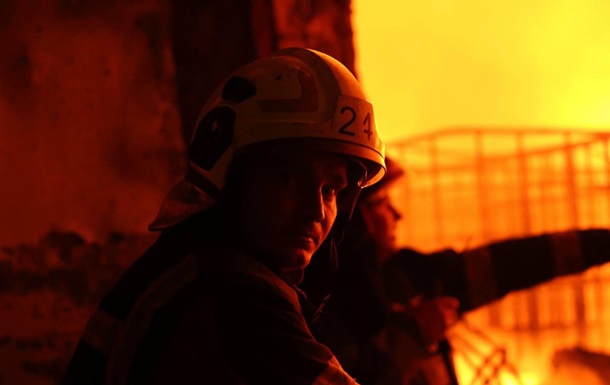 Пожежа в готелі Premier Palace після атаки дронів