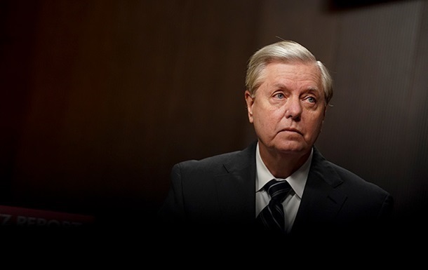 Сенатор США Ліндсі Грем під час візиту до України