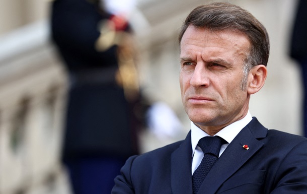 Президент Франції Еммануель Макрон під час виступу щодо оборонної стратегії