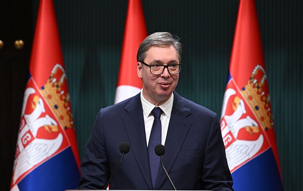 Президент Сербії Александар Вучич під час міжнародного саміту