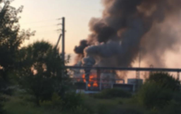 Пошкоджений об'єкт газовидобутку в Харківській області після атаки РФ