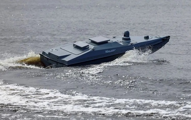 Український морський дрон Magura під час випробувань