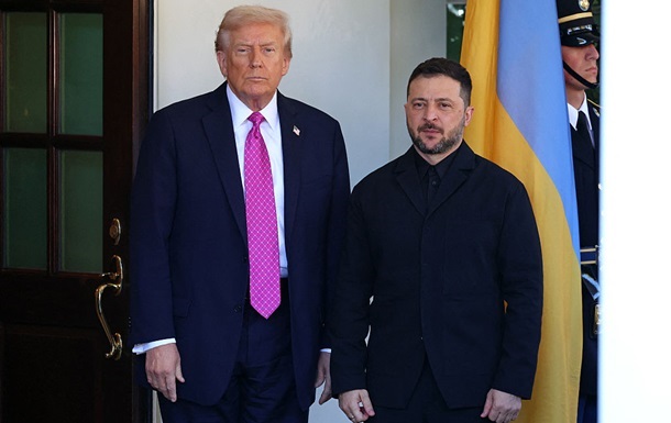 Володимир Зеленський та Дональд Трамп під час дипломатичної зустрічі